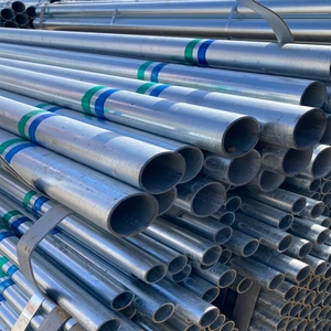 Tubo in Acciaio Rotondo Pre-Galvanizzato per Pali di Recinzione e Sistemi di Recinzione a Catena con Superficie Liscia e <span class=keywords><strong>Dimensioni</strong></span> di Precisione - Product Image 4