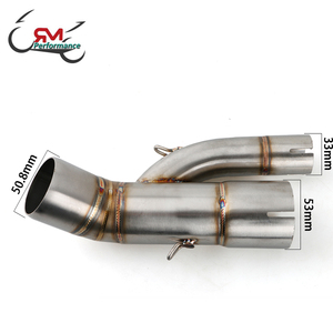 Sistema de Escape para motocicleta, conexión de tubo de enlace medio antideslizante modificado para BMW S1000 RR S1000RR 2017 2018 - Product Image 5