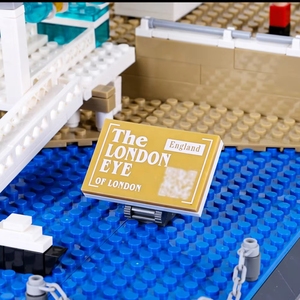 Wange 6215 City Architecture, Bloques de Construcción del London Eye y Montaña Rusa, Juguetes de Ladrillos para Niños, Regalo para Niños - Product Image 6
