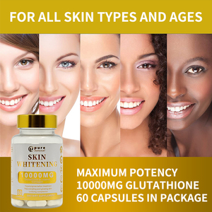 Hoge Kwaliteit <span class=keywords><strong>1000Mg</strong></span> Gluthatione Capsule 100% Organische Huid <span class=keywords><strong>Whitening</strong></span> Collageen Vitamine E Collageen Pillen - Product Image 6