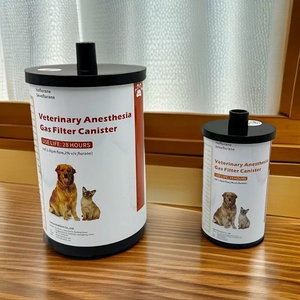 250g versión pequeña Filtro absorbente de gases anestésicos veterinarios para la eliminación de gases en anestesia de mascotas - Product Image 1