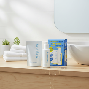 ETUDE Soonjung 5.6 <b>200ml</b> Refill Set + 100ml Good Quality Facial Cleanser Cleansing <b>Milk</b> - Product Image 3