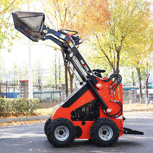 HUAYEE Günstige neue kleine Mini-Bagger lader Erd bewegungs maschinen Kleine Garten-LKW-Rad Kompakt lader Bagger lader - Product Image 2