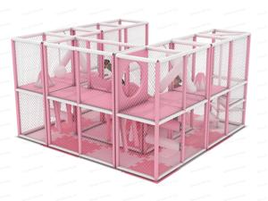 Personnalisable princesse fille Soft Play Naught Castle intérieur/extérieur équipement de terrain de jeu modulaire pour les fêtes d'enfants location d'événement - Product Image 3