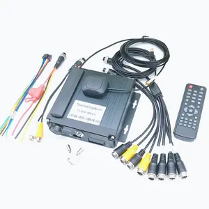 한국어/러시아어 8CH 듀얼 SD 카드 MDVR 원격 모니터링 AHD 1080P 4G GPS 비디오 호스트 NTSC/PAL 표준