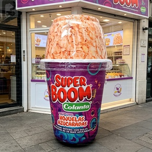 Présentoir Géant Gonflable Personnalisé en Forme de Tasse de Céréales, de Yaourt, de Parfait ou de Crème Glacée pour Magasin de Desserts/Épicerie, Promotion Routière/Événement - Product Image 3