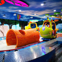 Hotfun Manege Funfair Équipement Attractions Enfants Mini Navette Ride Enfants Roller Coaster Sous-Marin Navette Ride à Vendre