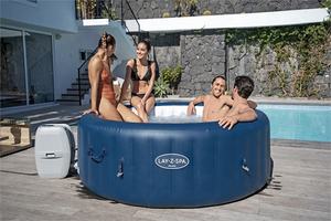 <span class=keywords><strong>Bestway</strong></span> 60029 Milan Jet D'air Plus <span class=keywords><strong>Spa</strong></span> Piscine Portable Forme Ronde Chaude Baignoires Avec Pompe Et le Couvercle 4-6 Personne - Product Image 4