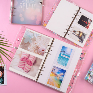 <span class=keywords><strong>Album</strong></span> <span class=keywords><strong>Fotografico</strong></span> Fai-da-Te A5 A6 per Instax Mini EVO/11, Scrapbook Artigianale, Quaderno a Fogli Mobili, <span class=keywords><strong>Album</strong></span> Kpop Coreano - Product Image 3