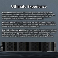 Serveur en rack 2U DP2200 avec processeur Intel Xeon Scalable DDR4 pour la virtualisation et le bureau cloud