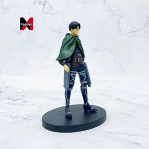 Figura de Juguete de 16 cm de Levi Ackerman de Ataque a los Titanes, Figuras de Acción de Anime, Manualidades de Plástico - Product Image 5