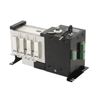 Saklar Transfer Otomatis Daya Ganda PKQ3-160A 4P Kelas PC SHPK 800A AC 400V 50Hz/60Hz Saklar Pengalih Generator