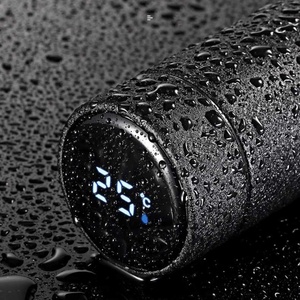 Double Wall Stainless Steel Vacuum Insulated Coffee Mug with <b>Smart</b> Temperature Display Travel Cup - Product Image 1