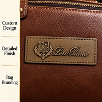 Étiquettes en cuir 3D gaufrées personnalisées pour vêtements, chapeaux, jeans, logo, patch en cuir PU à coudre sur les accessoires vestimentaires