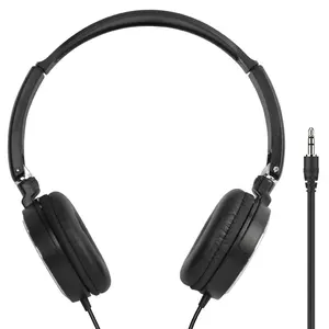 סיטונאי בתפזורת זול מפואר קול wired סטודיו אוזניות לוגו מותאם אישית נמוך מחיר אוזניות נוחה אוזניות אוזניות