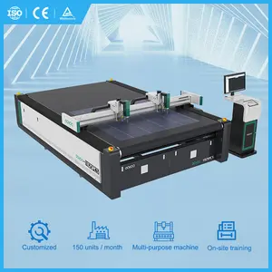 Carton Tấm Tấm Cnc Dao Động V Dao Làm Máy Cắt Bao Bì Cho Hộp Các Tông - Product Image 3
