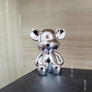 Plastic Bear Handle 3.4cm High M4 Threaded Novelty Shape Furniture <b>Knob</b> - Product Image 4