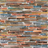 Carreaux de mur extérieur imitation brique céramique, finition mate, 300x600mm, pour villa