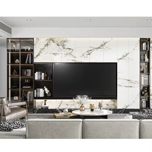 Meuble <span class=keywords><strong>TV</strong></span> moderne en alliage d'aluminium sur mesure pour toute la maison, lavable, avec option murale ou sur pied, pour salon et chambre à coucher - Product Image 6