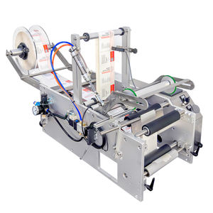 YIMU YM130 Verkaufsschlager 2024 Manuelle Halbautomatische Etikettiermaschine Kleiner Tisch-Applikator für Runde Flaschen und Verpackungen - Product Image 3