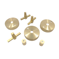 Precision Custom CNC Brass Copper Components Custom Machining Turning Milling Engraving Custom Parts
