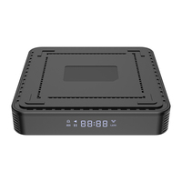 ELEBAO Cast TV Android Box S905X3 G31 MP2 BT Control por Voz 4K BT5.0 2GB 16GB 2.4/5.8G WiFi Set Top Box Smart Digital Android TV Box