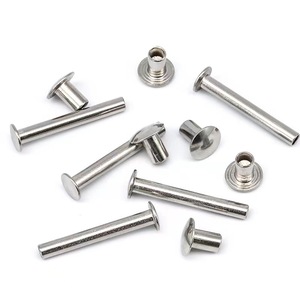 Mạ kẽm đầu tròn đinh tán bán rỗng phẳng đầu tròn móng tay thép carbon buộc đinh tán sắt hình ống đinh tán - Product Image 4