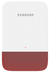 Sirène d'urgence à distance Staniot, sirène stroboscopique sans fil LoRa 120 dB, étanche IP65, système d'alerte de panique puissant pour extérieur, entreprise, maison - Product Image 2