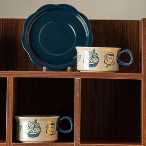 Gran capacidad, diseño europeo, taza <span class=keywords><strong>de</strong></span> café con leche <span class=keywords><strong>de</strong></span> cerámica <span class=keywords><strong>de</strong></span> porcelana, taza <span class=keywords><strong>de</strong></span> café única con boca ancha para café con leche <span class=keywords><strong>de</strong></span> cereales, regalo <span class=keywords><strong>de</strong></span> boda - Product Image 5