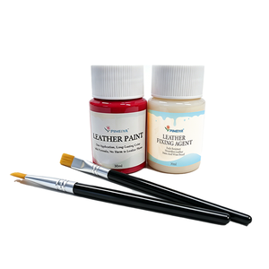Kit <span class=keywords><strong>de</strong></span> Reparación <span class=keywords><strong>de</strong></span> Cuero con <span class=keywords><strong>Tinte</strong></span> a Base <span class=keywords><strong>de</strong></span> Agua, Colorante para Renovar Cuero con 2 Pinceles, Fuerte Anti-Decoloración, Anti-Grietas, Set DIY - Product Image 1