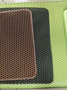 Tapis de litière pour chat double couche, en nid d'abeille, imperméable, anti-urine, en EVA souple, lavable, facile à nettoyer, pour litière pour animaux de compagnie - Product Image 2