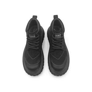 รองเท้าลำลองผู้ชายสุดหรู รองเท้ากีฬากลางแจ้งพื้นหนาแบบหุ้มข้อ รองเท้าบูทเดินป่าทันสมัยและใช้งานได้หลากหลาย - Product Image 3