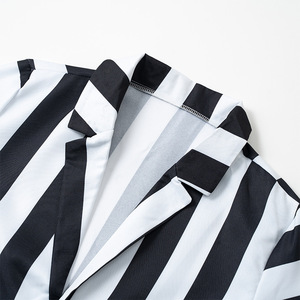 Disfraz de Beetlejuice para Adultos, Rayas Blancas y Negras, Traje de Juego de Rol de Película/TV, Verano 2024 - Product Image 2