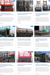 ลิฟต์ยกรถแบบยกสูงขึ้นปานกลางลิฟต์ยกรถแบบไฮดรอลิก - Product Image 4