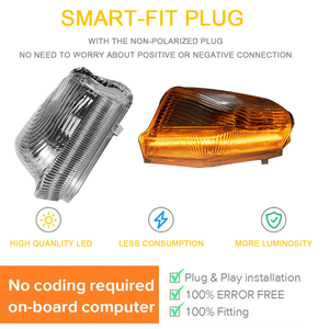 Luz de señal de giro de espejo lateral ámbar dinámico LED para mercedes-benz <span class=keywords><strong>Sprinter</strong></span> 906 907 910 VW Crafter 30-50 <span class=keywords><strong>Dodge</strong></span> <span class=keywords><strong>Sprinter</strong></span> Reflector - Product Image 4