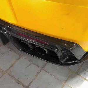 Diffuseur arrière en fibre de carbone véritable YOMDO pour <span class=keywords><strong>Chevrolet</strong></span> <span class=keywords><strong>Camaro</strong></span> 2016-2020, style <span class=keywords><strong>ZL1</strong></span>, séparateur de pare-chocs arrière, kit carrosserie - Product Image 5
