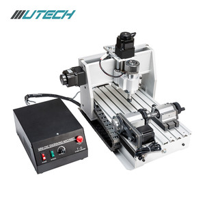 High Precision Mini CNC Router Machine 3040 PRO 3 Axis for Wood Plastic Acrylic Carving