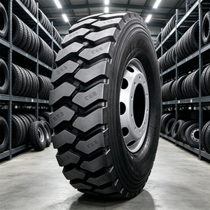 Pneu de camion radial 20PR robuste 12.00R20 avec bande de roulement profonde de 25 mm pour camions-bennes miniers - Product Image 1