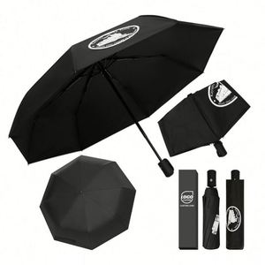 Vente flash - Parapluie pliable compact de haute qualité, personnalisable avec logo, impression de logo sur mesure - Product Image 3