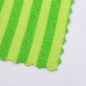 Kitchen Towel Striped Rectangle Highly <b>Absorbent</b> Non Stick Dish <b>Cloth</b> For Kitchen Cleaning Set Of Five Colors - Product Image 4
