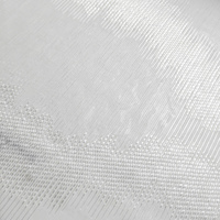 Tissu de rideau en voile brodé moderne, vendu au mètre, pour draperies de fenêtre contemporaines