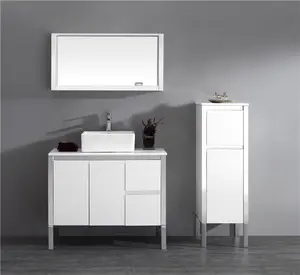 Meubles de salle de bain avec miroir à Led, articles de conception moderne de luxe, armoire de lavabo, vente en gros, équipement d'hôtel, nouveau Design, marché de dubaï, offre spéciale,