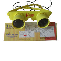 CAMMAN 3.5x28 Black ABS/PMMA Head Mounted Reading Magnifier Glasses Binoculars for Kids and Adults Portable