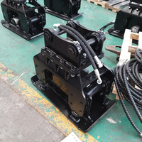 Compacteur de sol hydraulique pour excavatrice, mini compacteur de route, plaque vibrante pour excavatrice