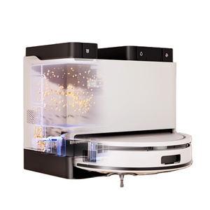 Hoàn toàn tự động tự làm sạch <span class=keywords><strong>robot</strong></span> lau máy hút bụi ướt/Khô quét lau máy hộ gia đình Xe HEPA lọc EU nhựa - Product Image 1