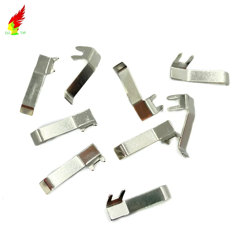 Trung Quốc Nhà máy tùy chỉnh mảnh bom mùa xuân Clip kim loại dập mảnh bom thép không gỉ phần cứng dập phần