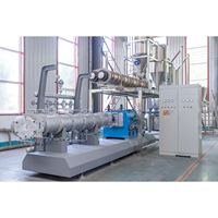 Ligne de production extrudeuse Saibainuo de 5 tonnes par heure, machine à fabriquer des granulés d'aliments pour poissons