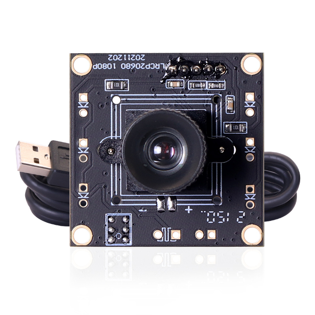 Zhongwei Aoke 1080P PS5268_32mm HD Face Recognition CMOS Sensor USB 2.0 Android PCBA Camera Module 8mm 45degree Distortionless