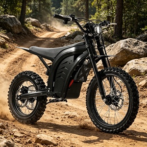 High Power Dirt Bike 4500W Lightweight Aluminum <b>Frame</b> 65 <b>Degree</b> Climbing All Terrain Adult Moto Electrique - Product Image 4