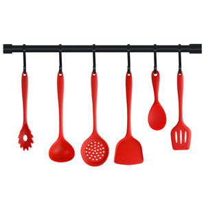 ชุดอุปกรณ์ครัวซิลิโคนสีแดงใหม่ ปี <span class=keywords><strong>2026</strong></span> ชุด 6 ชิ้น อุปกรณ์และเครื่องมือในครัวเรือน - Product Image 1